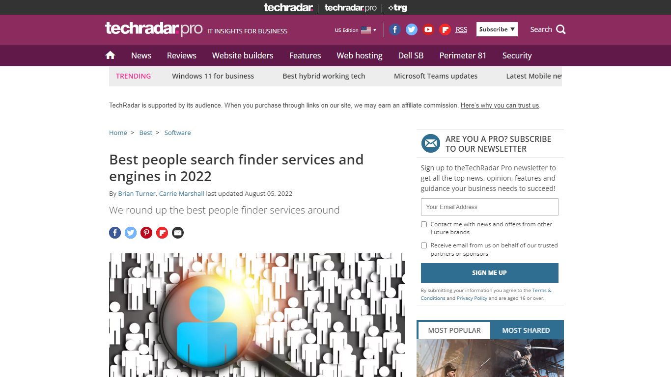 Best people search finder 2022 | TechRadar